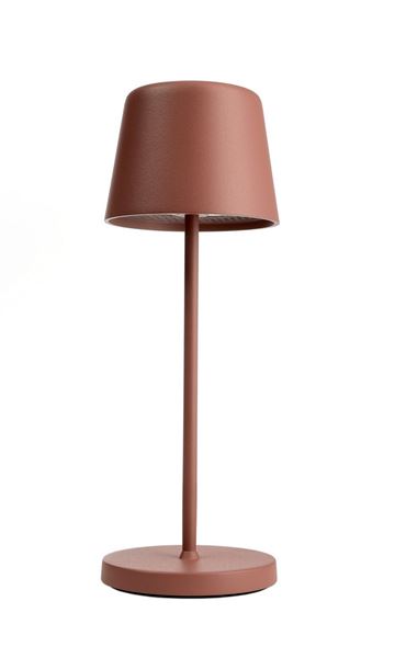Canis Mini genopladelig bordlampe Terracotta